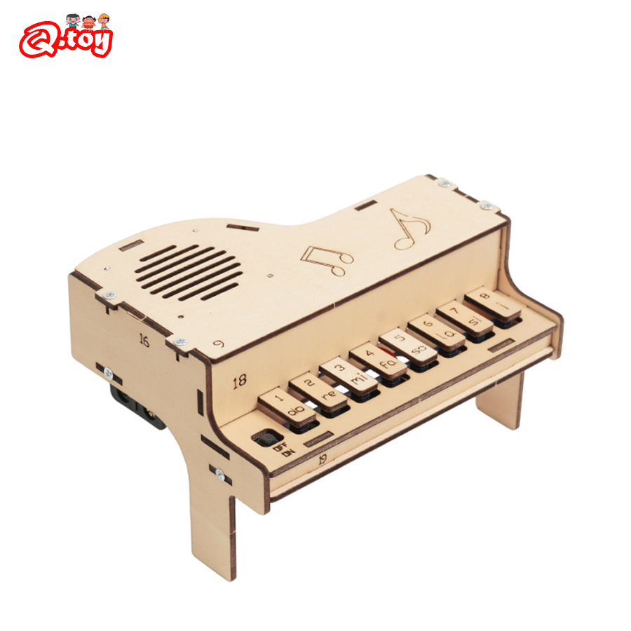 Diy Electronics Parts - DIY Holz Elektronisches Klavier Modell Teenager