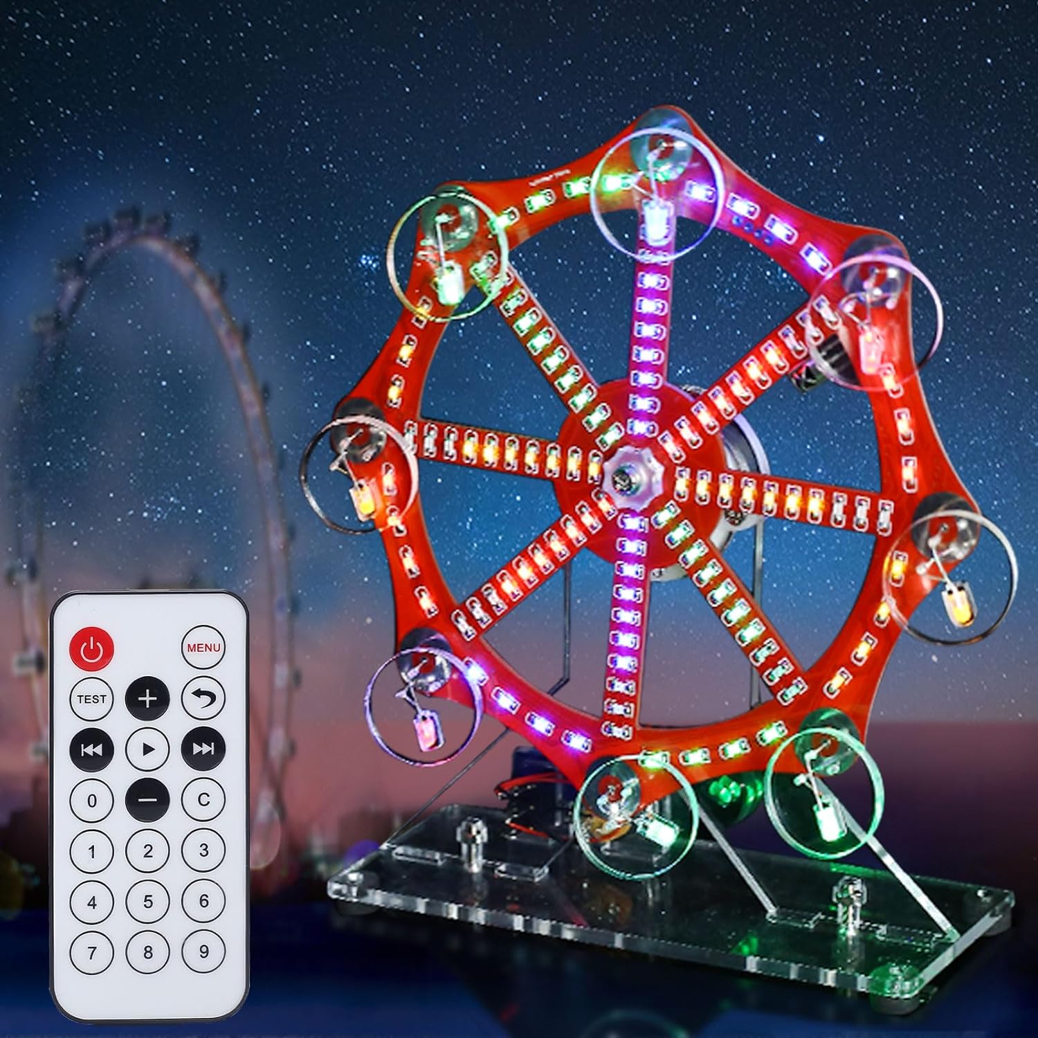 Diy Electronics India - DIY Elektronische Kit LED Rotierenden Riesenrad