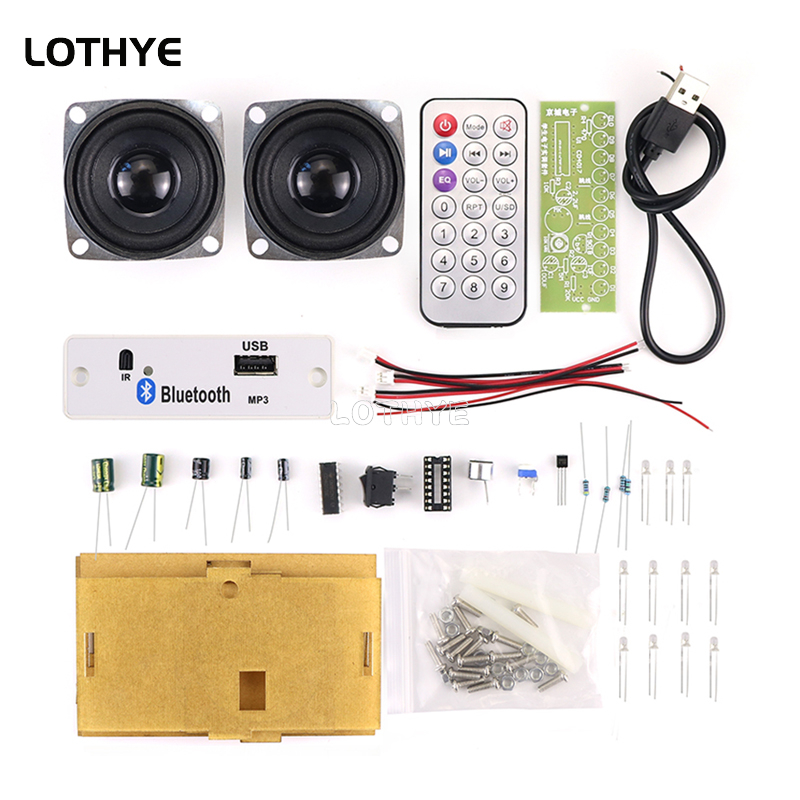 Diy Electronics Parts - Mini-Verstärker Audio Bluetooth 3W*2 Lautsprecher-Bausatz DIY
