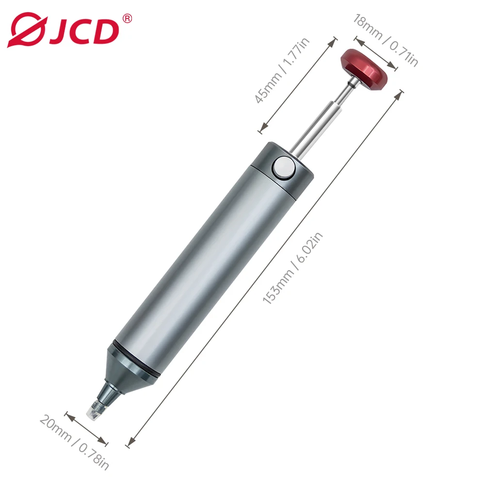 Desoldering Pump Solder - JCD Aluminium Metall Entlötpumpe Saug-Zinn Gun
