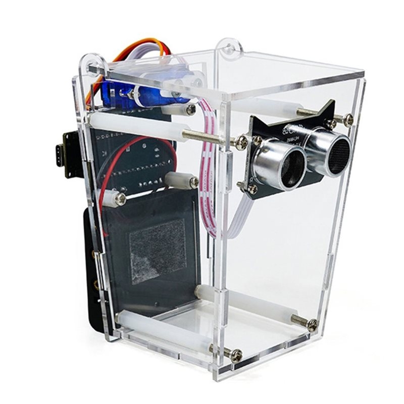 Best Diy Electronics Kits - Nano-Board Ultraschall-Automatik-Sensor Intelligenter Mülleimer Elektronisches DIY-Kit