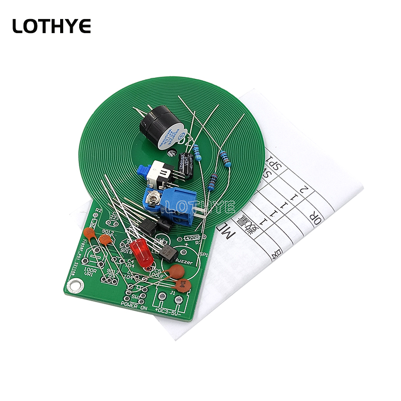 Diy Electronics Parts - DC 3V-5V Metalldetektor-Kit DIY elektronisches Kit
