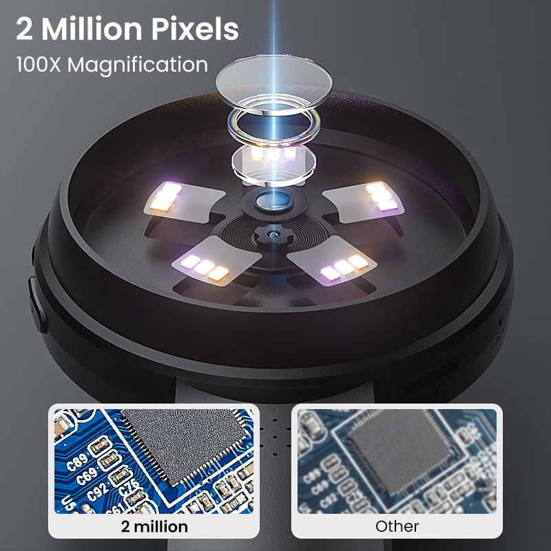 Tragbares intelligentes Vergrö – Diy Electronics Microscope Bewertung und Preis