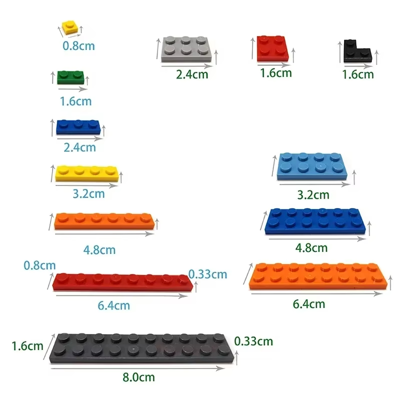 100PCS MOC 2420 Platte 2x2 Bau – Diy Electronics Gift Ideas Bewertung und Preis