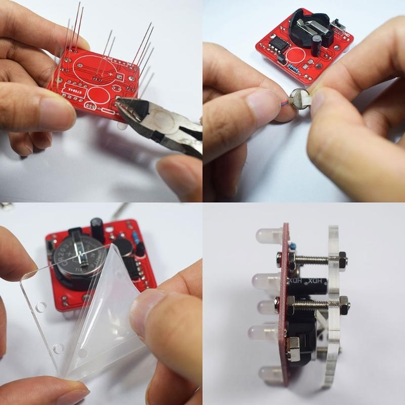 Swing Shaking LED-Würfel-Set,  – Best Diy Electronics Kits Bewertung und Preis