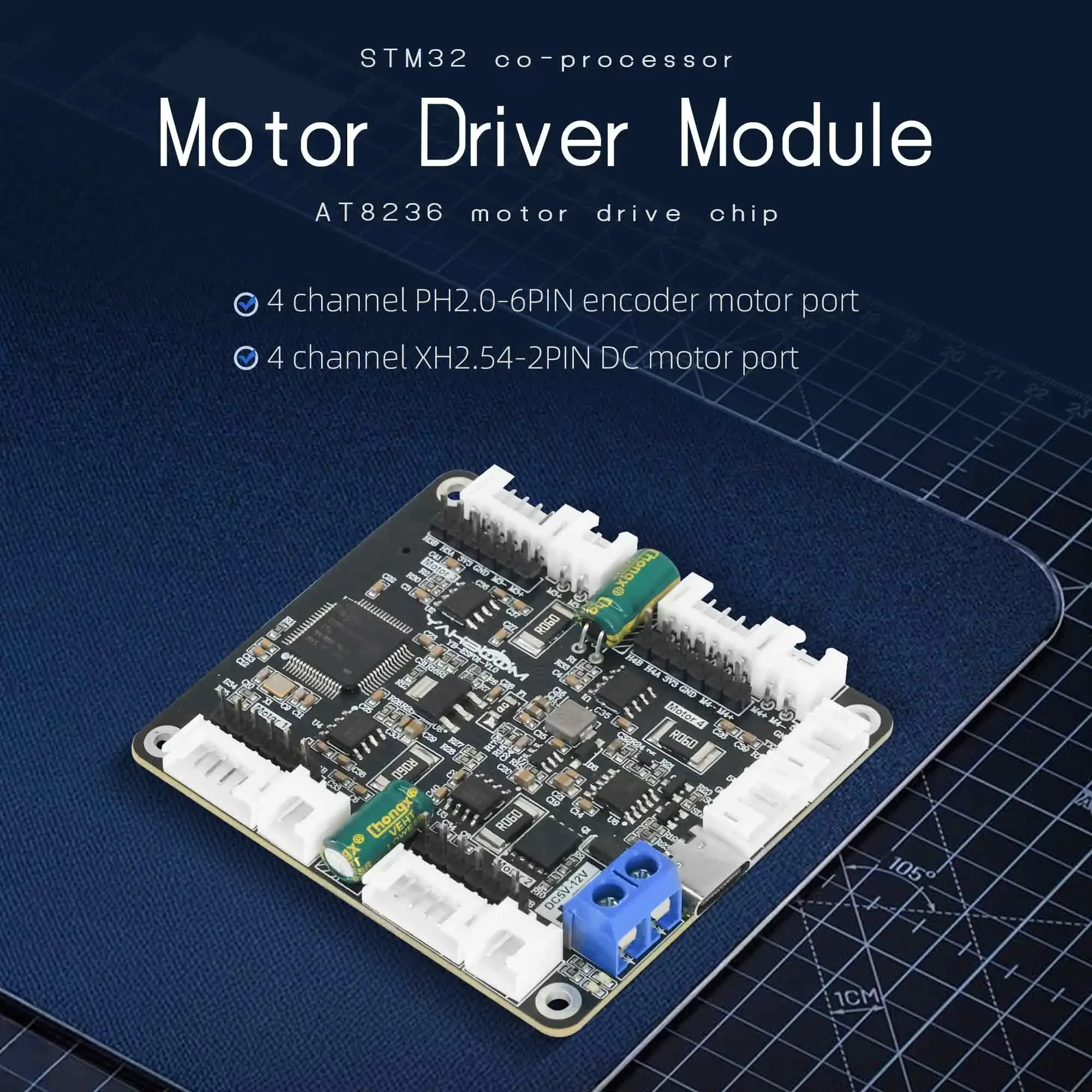 Yahboom 4-Kanal-Encoder-Motort – Diy Electronics Motor Bewertung und Preis
