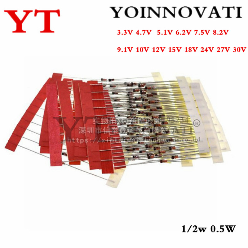 1/2w 0,5 W Zener Diode 3,3-30V – Best Diy Electronics Kits Bewertung und Preis