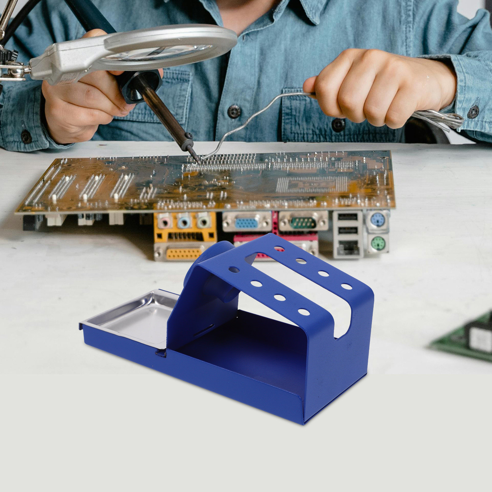 Lötkolbenhalter aus Metall, so – Diy Electronics Workstation Bewertung und Preis