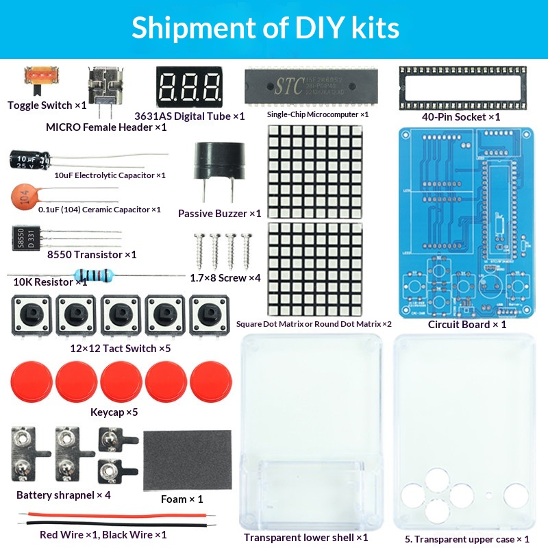 Pixel Game Machine-Produktions – Diy Electronics Workbench Bewertung und Preis