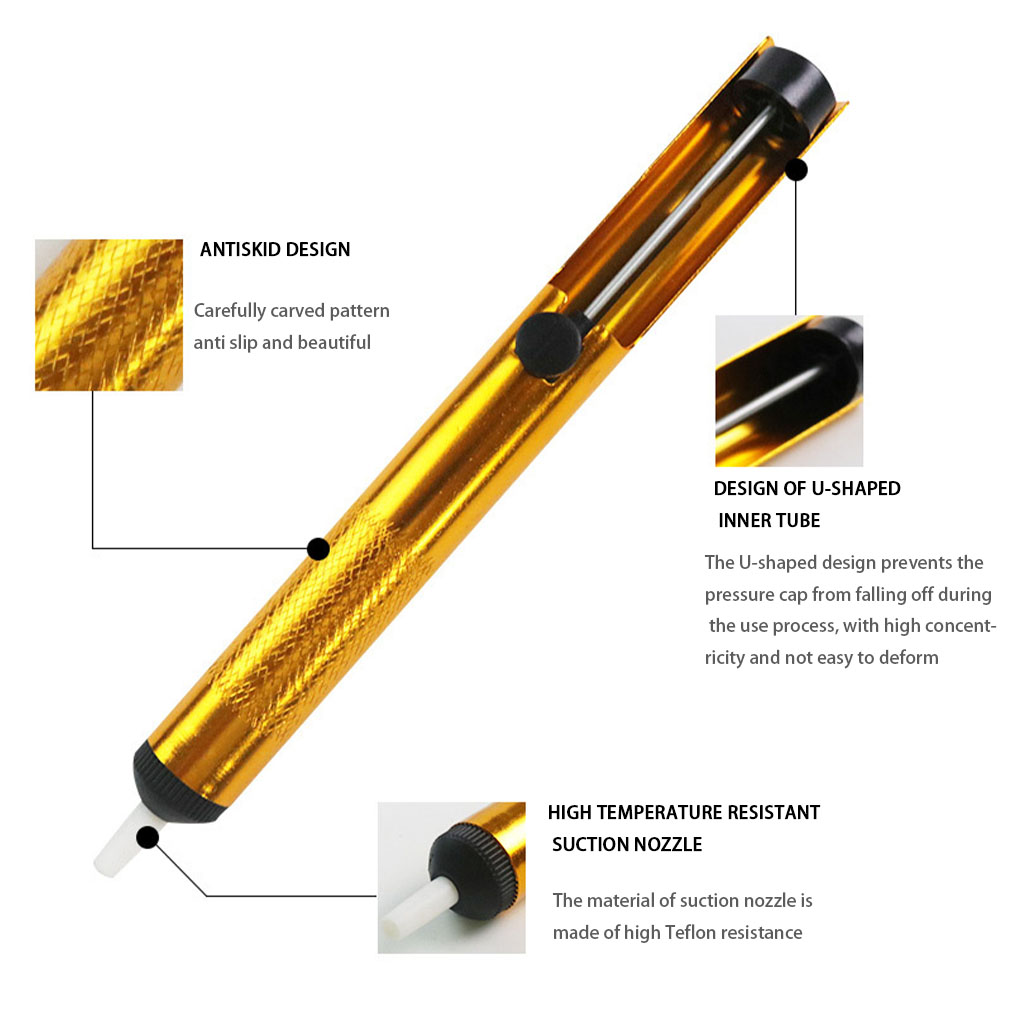 Aluminium Metall Entlötpumpe S – Desoldering Pump Solder Bewertung und Preis