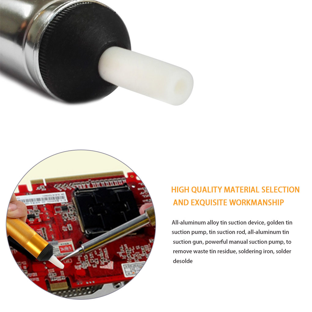 Aluminium Metall Entlötpumpe S – Desoldering Pump Solder Bewertung und Preis