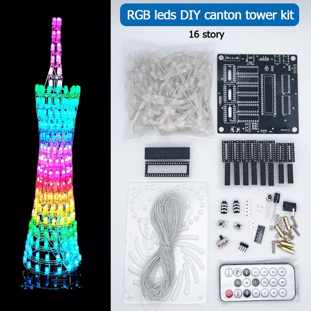 DIY-Elektronik-Lötset RGB LED  – Diy Electronics India Bewertung und Preis