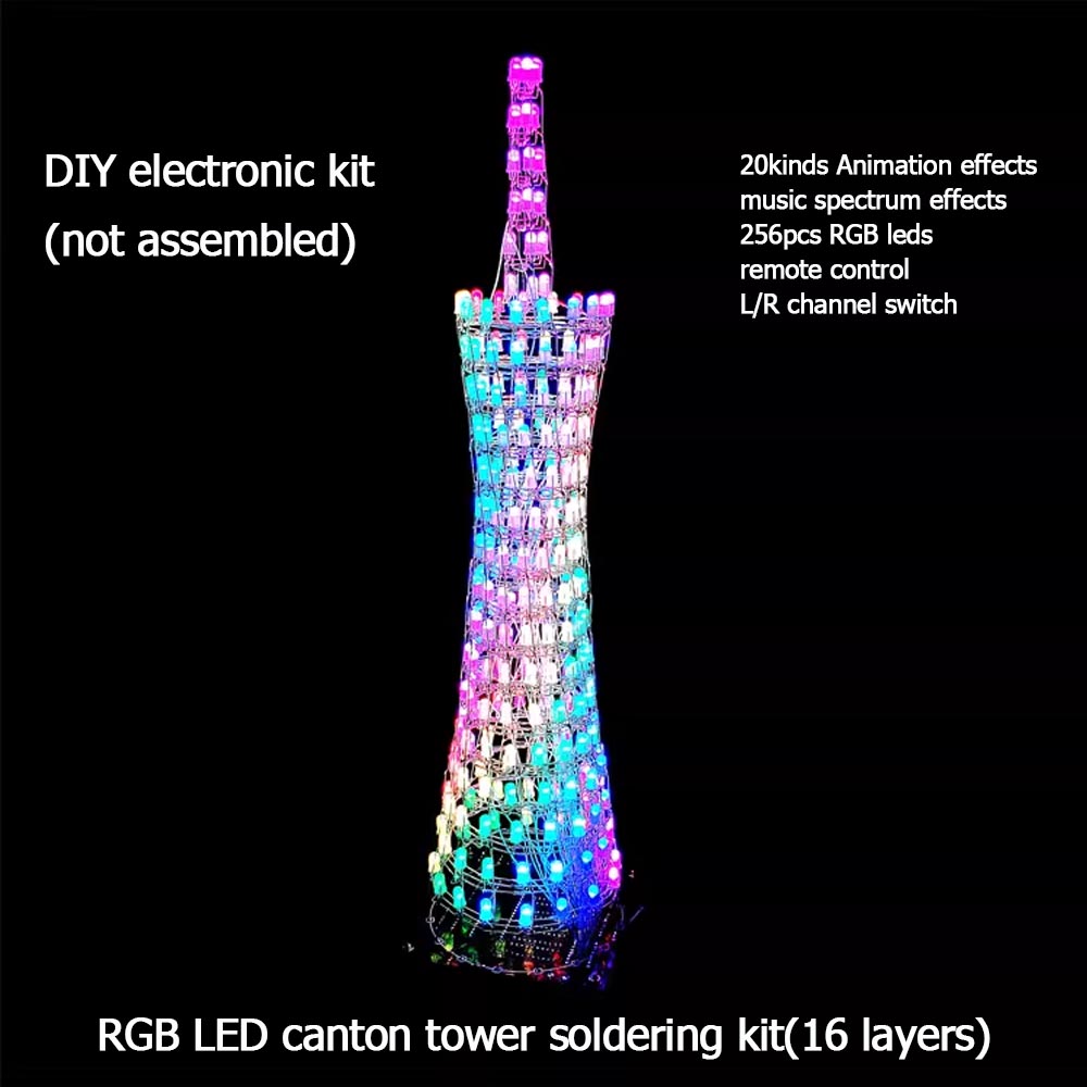 DIY-Elektronik-Lötset RGB LED  – Diy Electronics India Bewertung und Preis