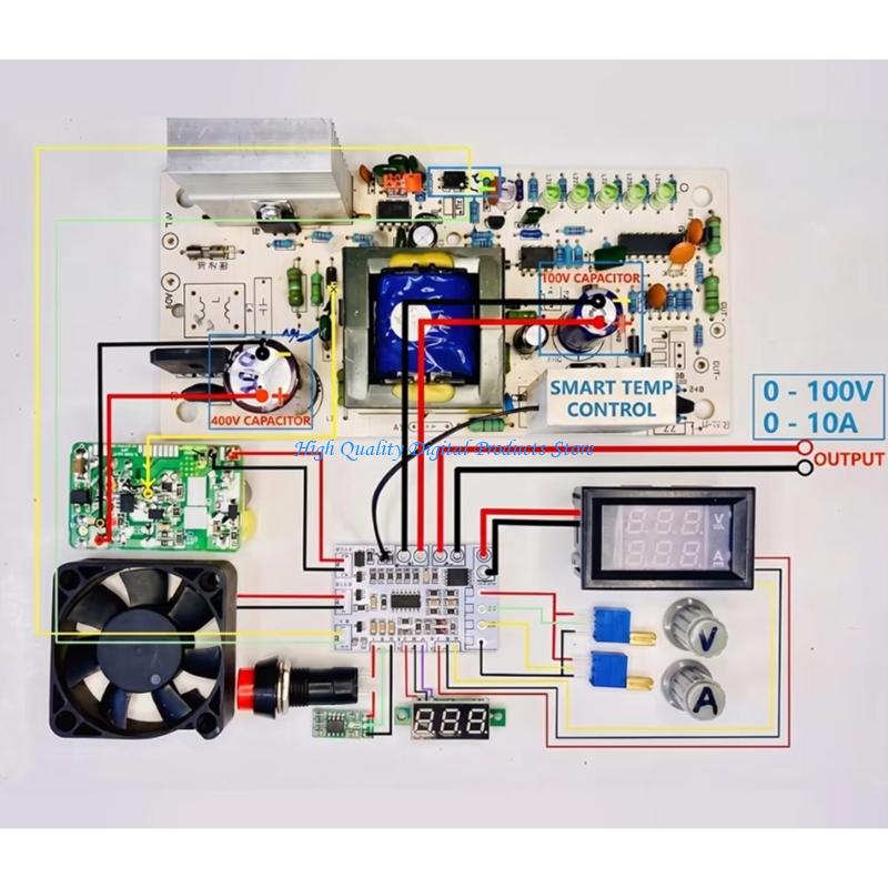 U2JE Doppelanzeige Spannungen  – Diy Electronics Lab Equipment Bewertung und Preis