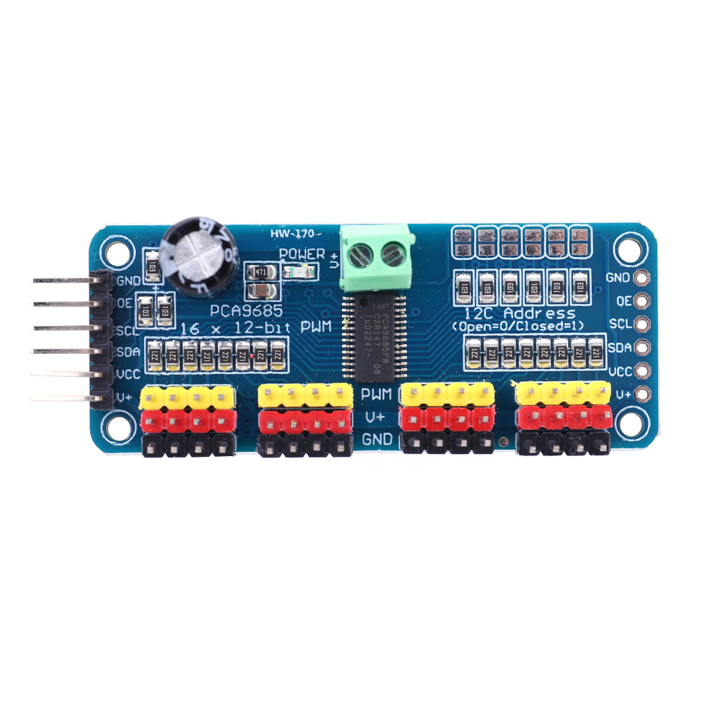 16-Kanal 12-Bit PWM Servomotor – Diy Electronics Motor Bewertung und Preis