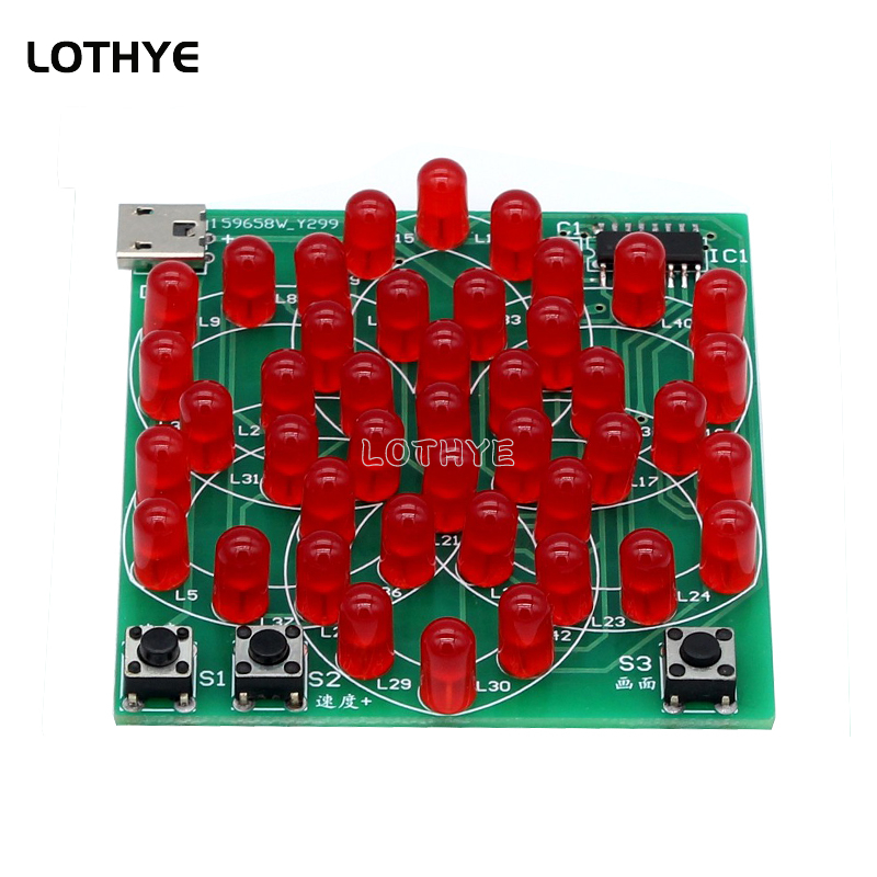 43 LED Multi-Style-Muster elek – Diy Electronics Parts Bewertung und Preis