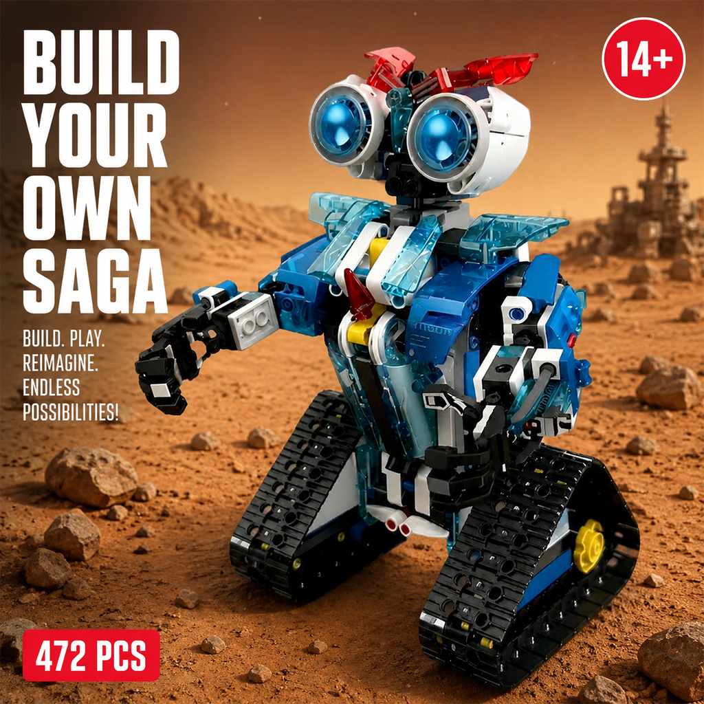 476-teiliges Mini-Roboter-Baus – Diy Electronics India Bewertung und Preis
