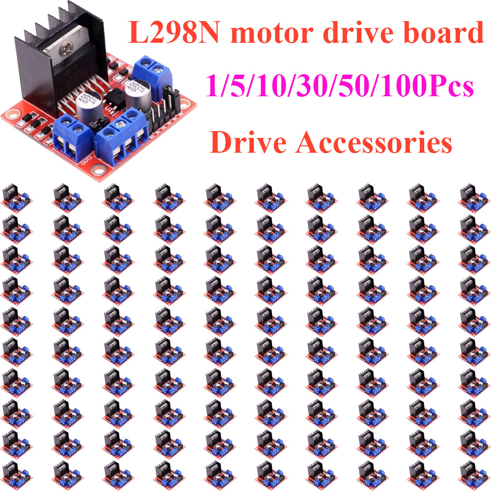 1~100 Stück L298N DC Schrittmo – Diy Electronics Motor Bewertung und Preis