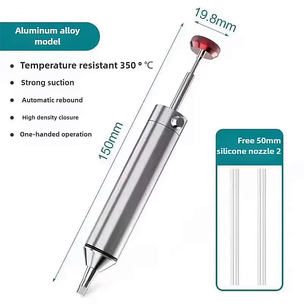 Aluminium-Entlötpumpe, Zinnabs – Desoldering Pump Solder Bewertung und Preis
