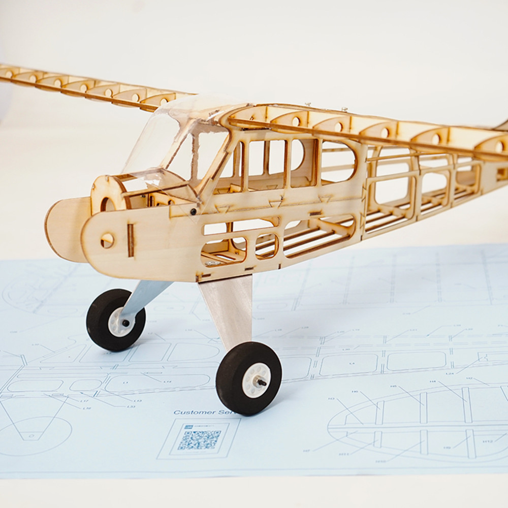 RealHawk J3 Cub 1010mm Balsaho – Diy Electronics India Bewertung und Preis