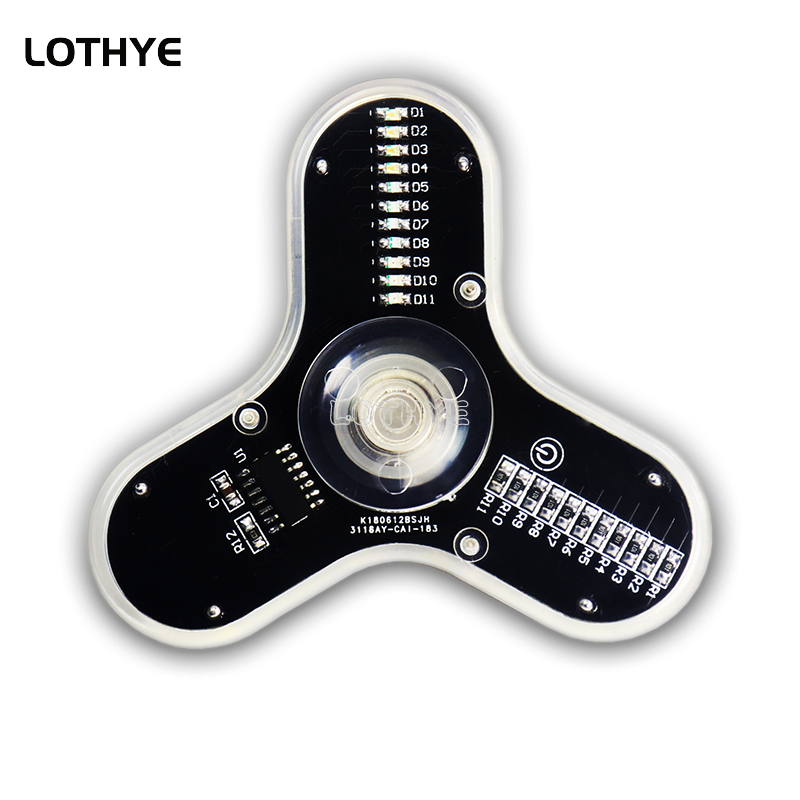 LED Fidget Spinner Herstellung – Diy Electronics Parts Bewertung und Preis