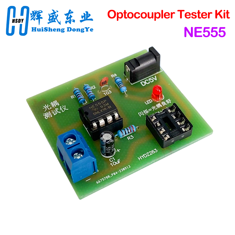 Optokoppler-Tester-Kit 555, An – Diy Electronics Workbench Bewertung und Preis
