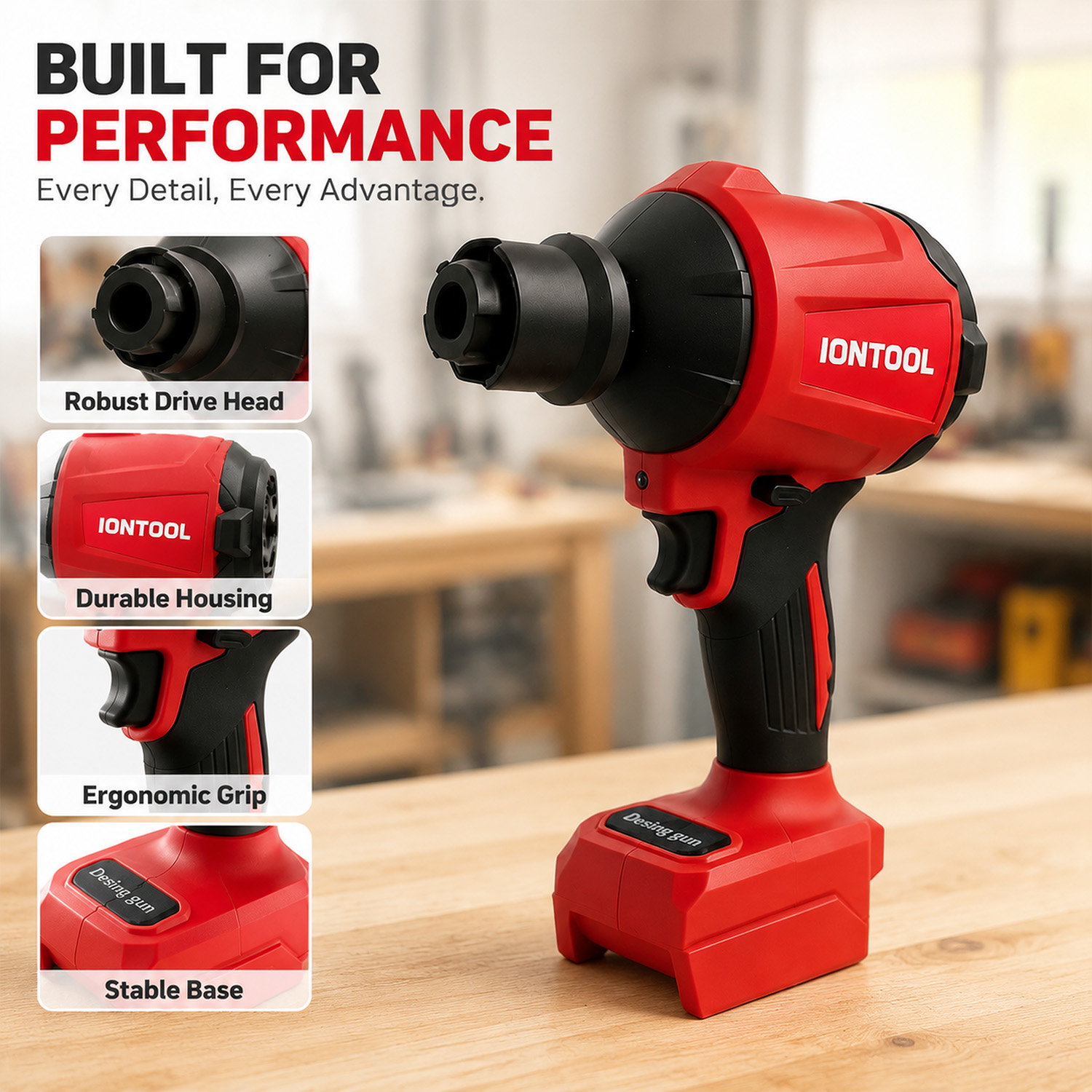 IONTOOL Rote Elektrische Luftp – R/Diy Electronics Bewertung und Preis