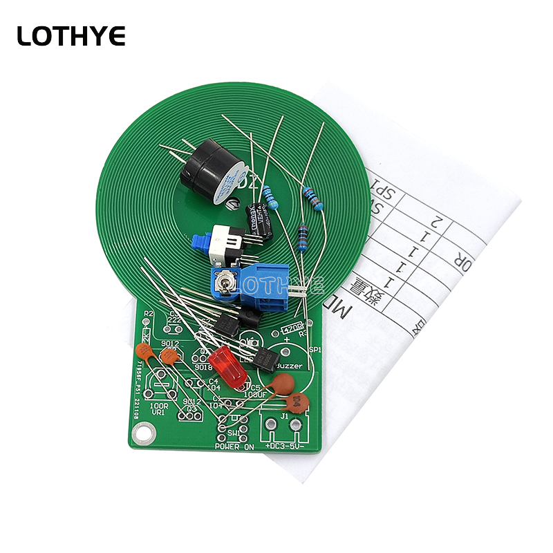 DC 3V-5V Metalldetektor-Kit DI – Diy Electronics Parts Bewertung und Preis