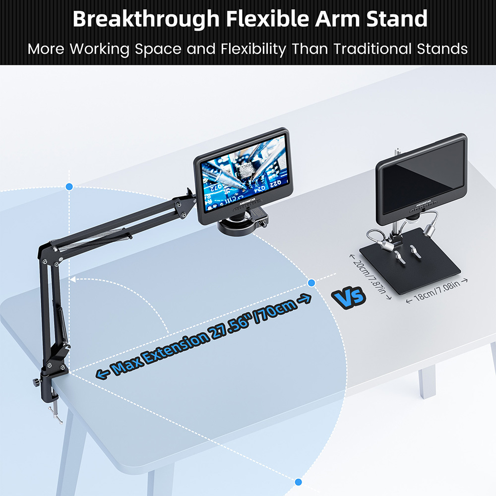 Andonstar AD109A Digitalmikros – Diy Electronics Microscope Bewertung und Preis