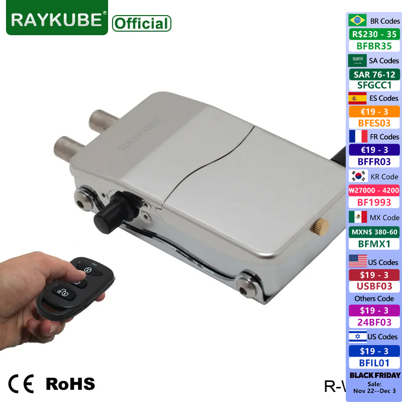 RAYKUBE Elektronisches Türschl – R/Diy Electronics Bewertung und Preis