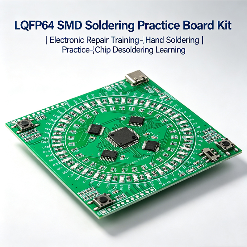 LQFP64 SMD Lötübungsboard-Set, – Diy Electronics Workbench Bewertung und Preis