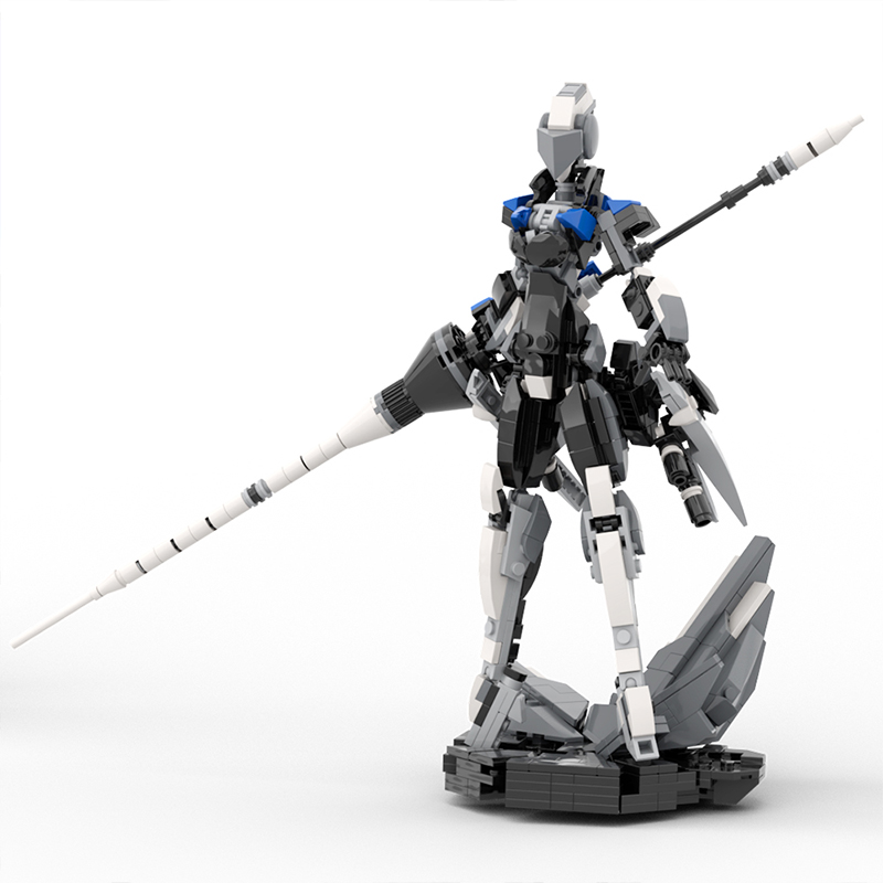 MOC Mech Weibliche Roboter Lan – Diy Electronics Pdf Bewertung und Preis